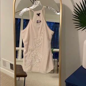 Gorg Ann Taylor Top size Medium Petite new